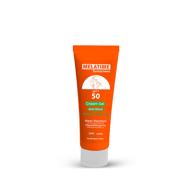 MELATIME SUN SCREEN SPF(50+) CREAM GEL 120 GM