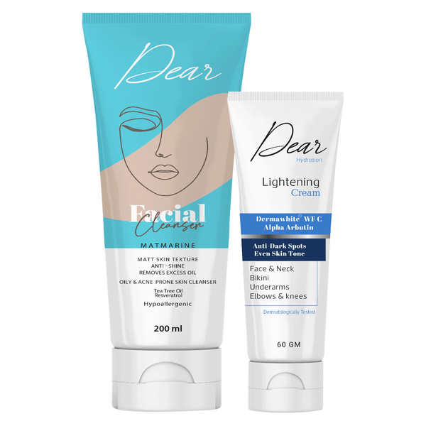 DEAR LIGHTENING CREAM +FACIAL CLEANSER 200 ML