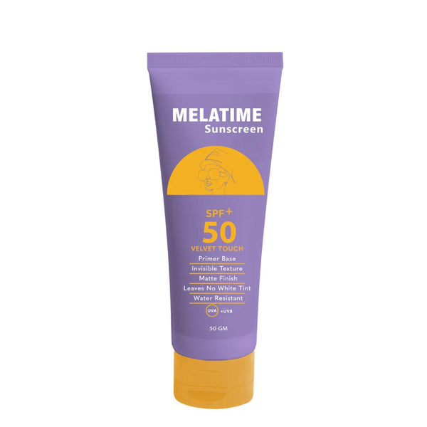 MELATIME SUN SCREEN SPF(50+)SUN GEL 50 GM