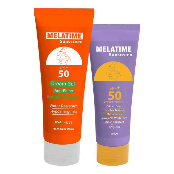 Melatime High-protection sunscreen CREAM GEL + Melatime High-protection sunscreen  GEL